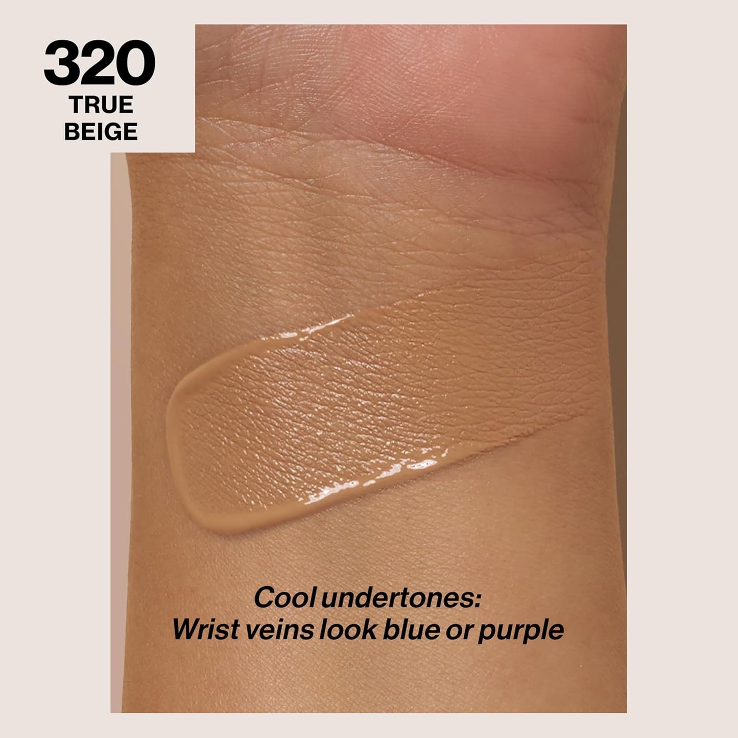 REVLON ColorStay 24H Longwear Makeup Liquid Foundation For Normal/Dry Skin - 320, True Beige