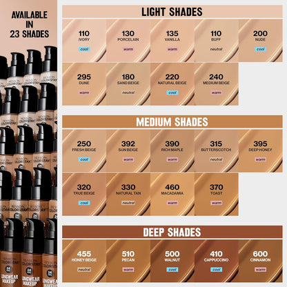 REVLON ColorStay 24H Longwear Makeup Liquid Foundation For Normal/Dry Skin - 320, True Beige