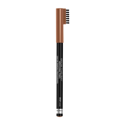 RIMMEL London Brow This Way Professional Eyebrow Pencil - 002, Hazel