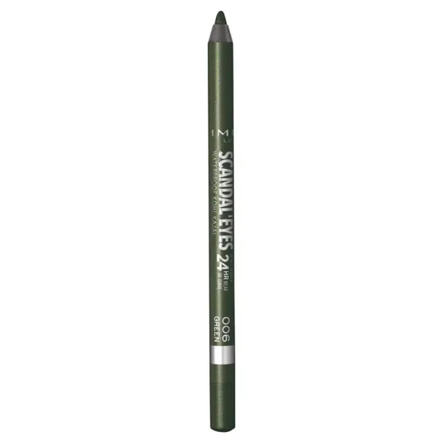 RIMMEL London Scandal Eyes Waterproof Kohl Kajal - 006, Green