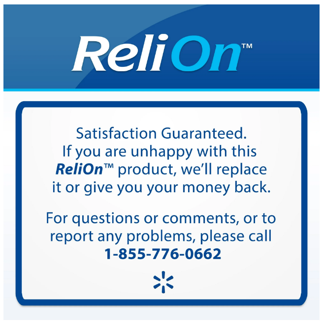 ReliOn Sterile Alcohol Swabs - Twin Pack (400 Count)