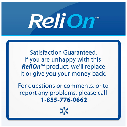 ReliOn Sterile Alcohol Swabs - Twin Pack (400 Count)