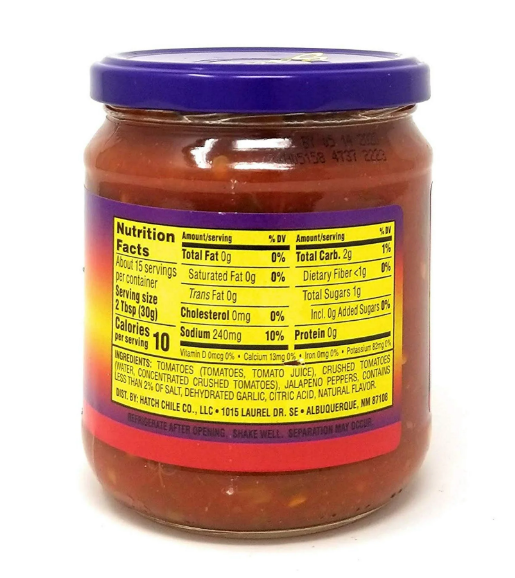 Sadies's of New Mexico Salsa Hot 16 oz (Pack of 1)