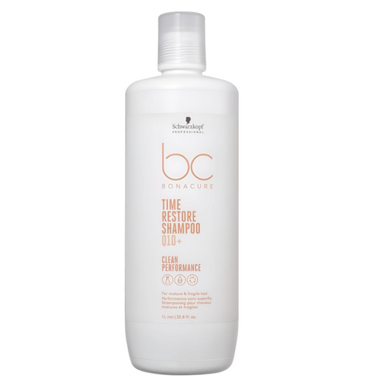 Schwarzkopf Professional BC Bonacure Time Restore Shampoo Q10+ Clean Performance 1L