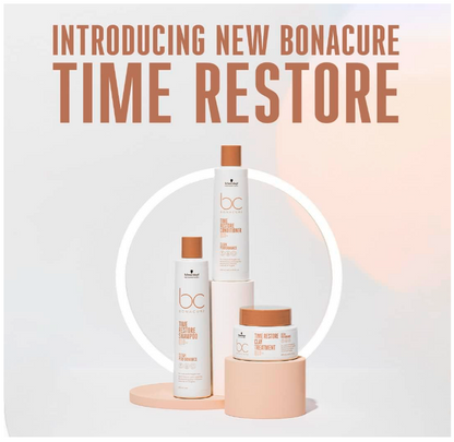 Schwarzkopf Professional BC Bonacure Time Restore Shampoo Q10+ Clean Performance 1L