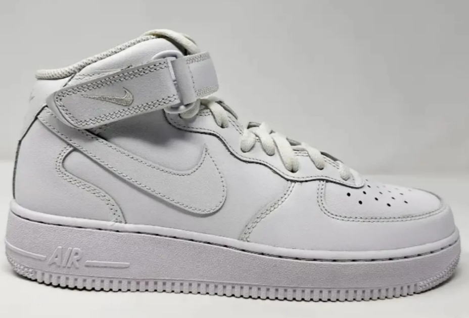 Men's Air Force 1 Mid '07 Shoes - White - 9US