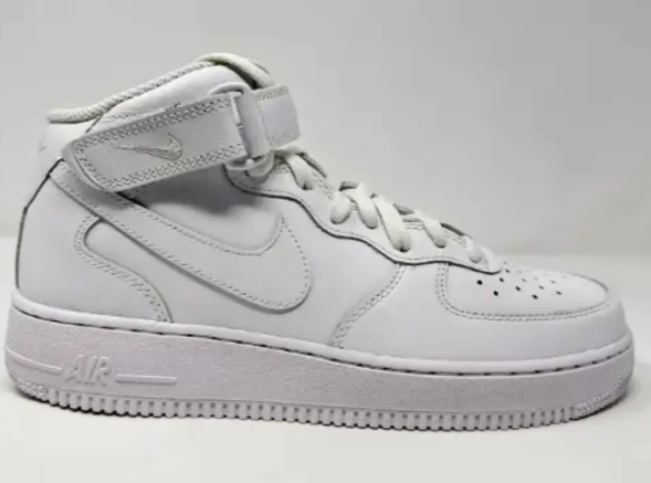 Men's Air Force 1 Mid '07 Shoes - White - 9US