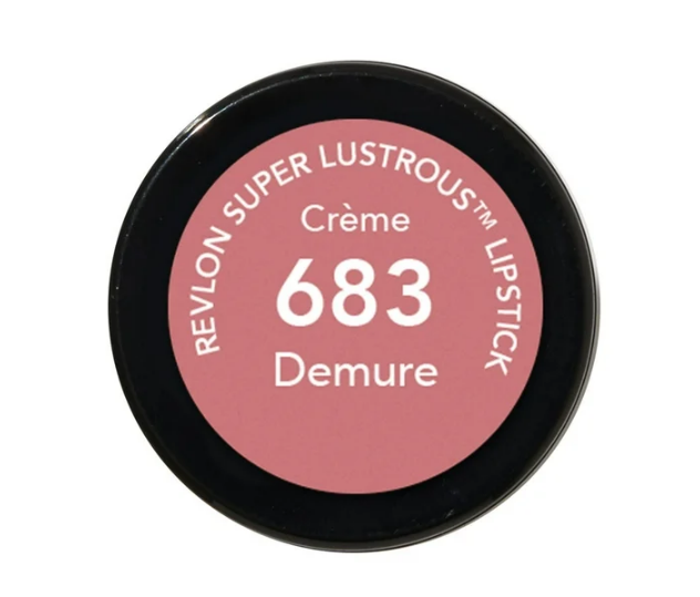 REVLON Super Lustrous Creme Lipstick 0.15oz - 683, Demure