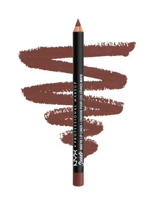 NYX Professional Makeup Suede Matte Lip Liner - Leon (Honey Brown)