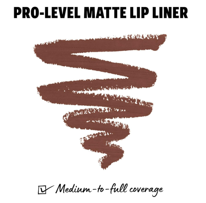 NYX Professional Makeup Suede Matte Lip Liner - Leon (Honey Brown)
