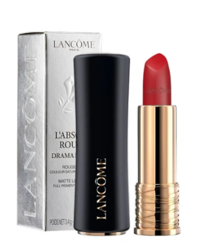 LANCOME Paris L'Absolu Rouge Drama Matte Lipstick Full Pigment & Comfort - #89 Mademoiselle Lily