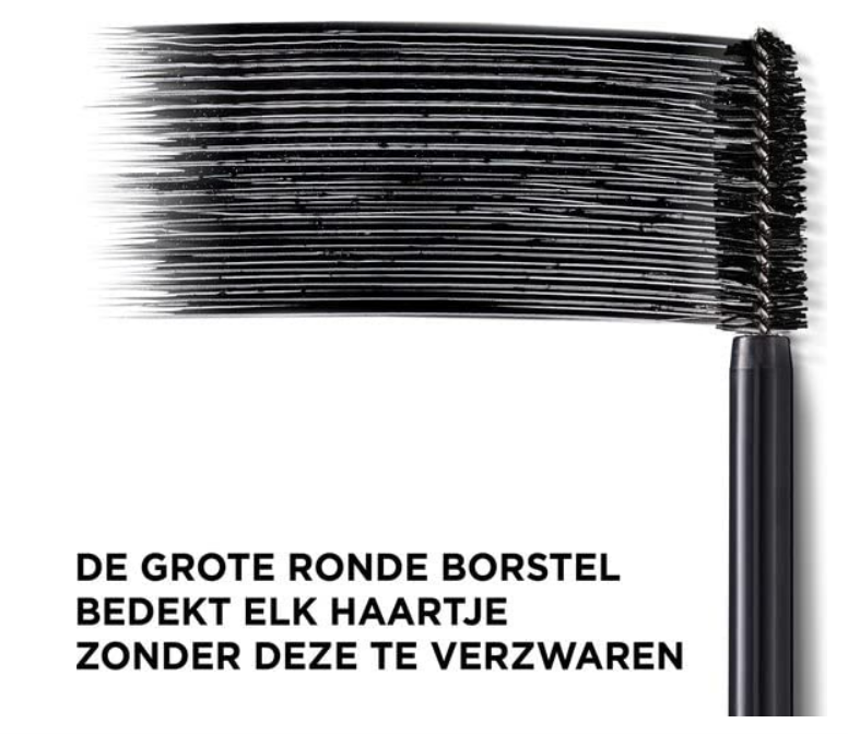 L’Oréal Paris Air Volume 30H Mega Black Mascara - Black