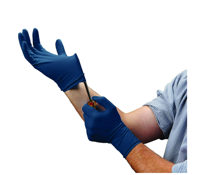 Venom Steel Splash Protection Industrial Gloves - Heavy-Duty, Extra Long (30 Gloves)