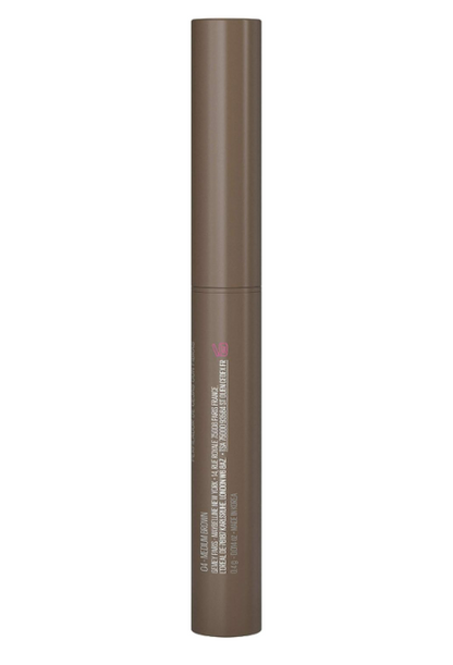 MAYBELLINE New York Brow Extensions Fiber Pomade Eyebrow Crayon - 04, Medium Brown