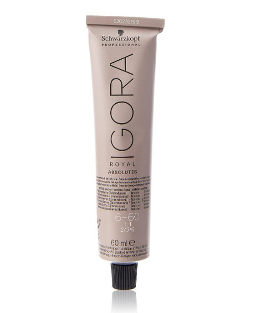 Schwarzkopf Professional IGORA Royal Absolutes Permanent Color Creme (6-60)