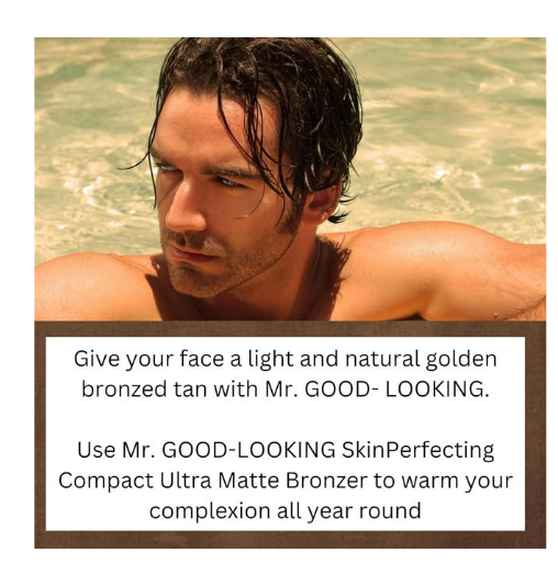 Gentleman Cosmetic Mr. Good Looking - Bronzer Powder Matte In The Ulta Matte Blush Shade