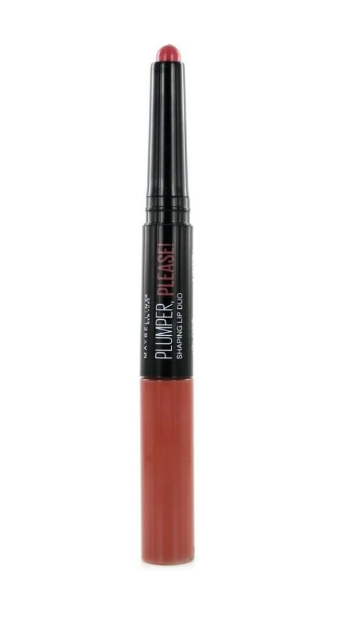 MAYBELLINE New York Plumper, Please! Shaping Lip Duo Lipstick - Close-Up