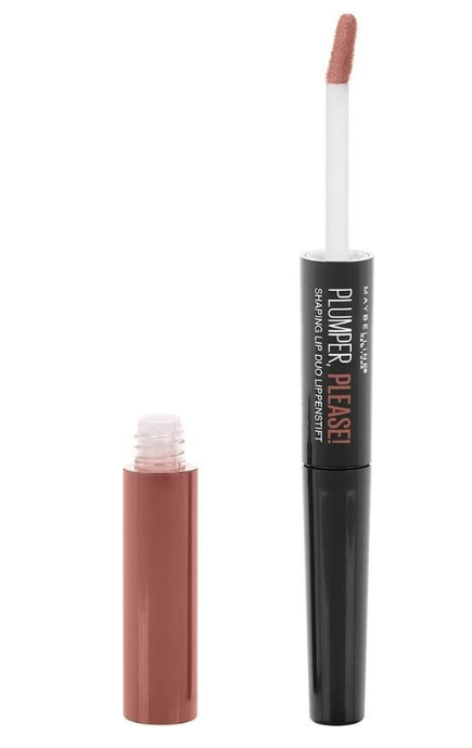 MAYBELLINE New York Plumper, Please! Shaping Lip Duo Lipstick - Close-Up