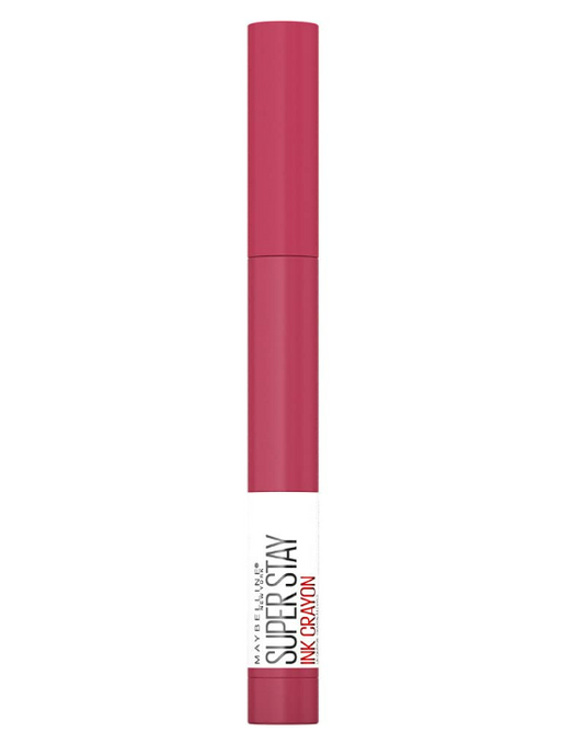 MAYBELLINE New York SuperStay Ink Crayon Matte Lipstick - 80, Run The World (Pink)