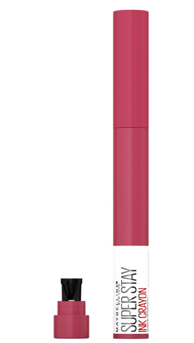 MAYBELLINE New York SuperStay Ink Crayon Matte Lipstick - 80, Run The World (Pink)