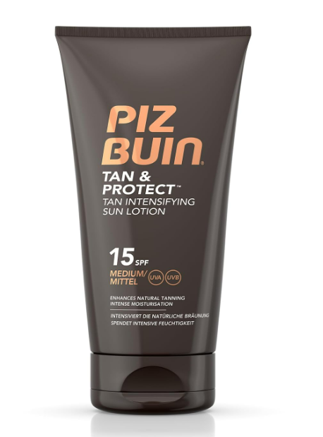 Piz Buin Tan & Protect Tan Intensifying Sun Lotion SPF 15 - Medium