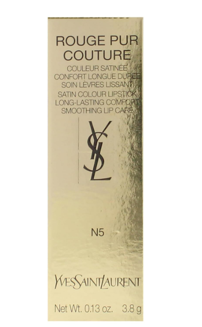 Yves Saint Laurent Rouge Pur Couture Satin Colour Lipstick 0.13oz - N5, Tribute Nude