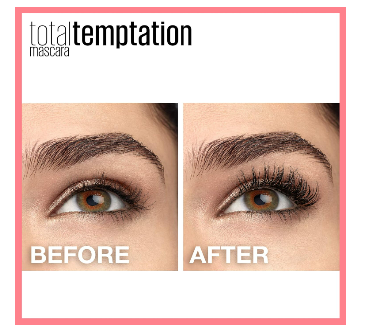 MAYBELLINE New York Total Temptation Mascara - Blackest Black
