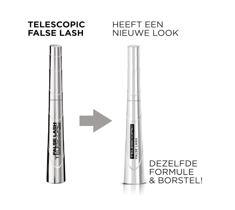 L’Oréal Paris Telescopic False Lash Mascara 9ml - Magnetic Black