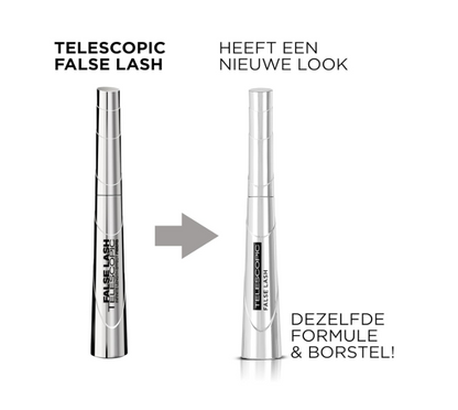 L’Oréal Paris Telescopic False Lash Mascara 9ml - Magnetic Black