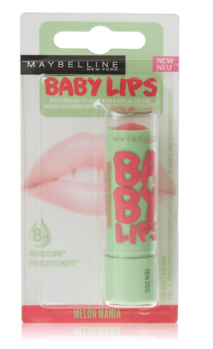 MAYBELLINE New York Baby Lips Moisturizing Lip Balm 0.15oz - Melon Mania
