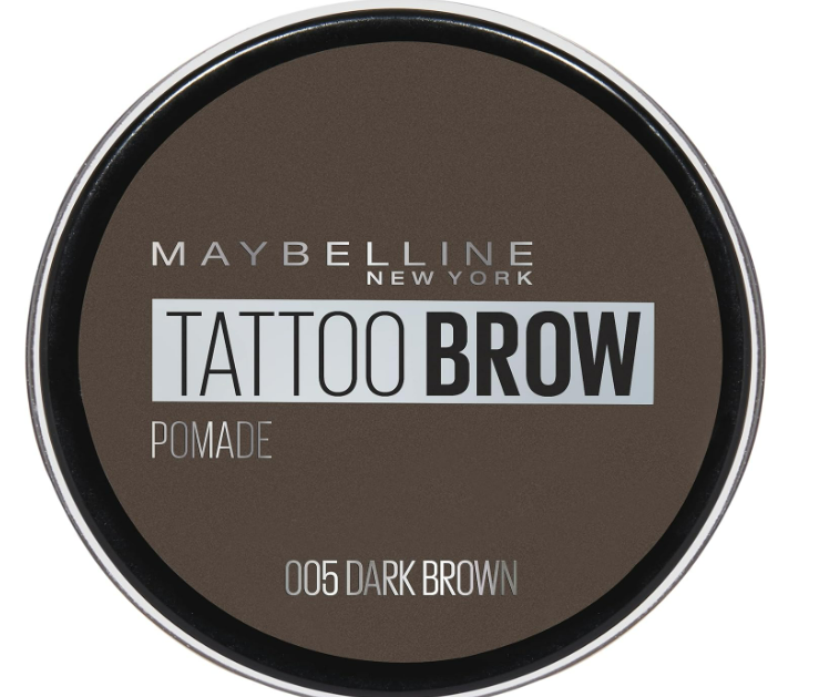 MAYBELLINE New York Tattoo Brow Pomade 5g - 005, Dark Brown