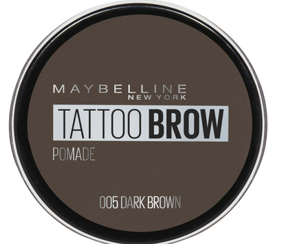 MAYBELLINE New York Tattoo Brow Pomade 5g - 005, Dark Brown