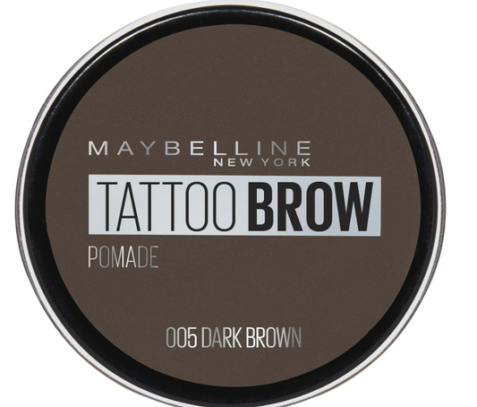 MAYBELLINE New York Tattoo Brow Pomade 5g - 005, Dark Brown