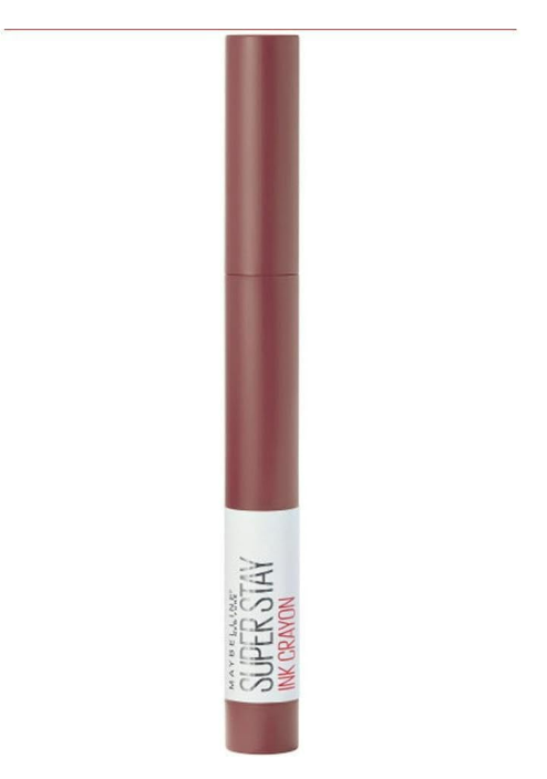 MAYBELLINE New York SuperStay Ink Crayon Matte Lipstick - 20, Enjoy The View (Brown)