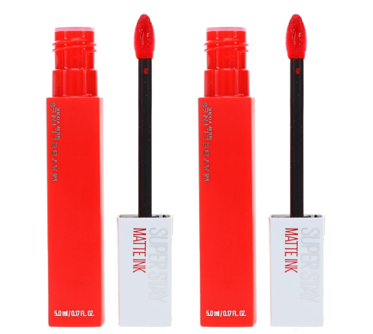 MAYBELLINE New York SuperStay Matte Ink Liquid Lipstick - 320, Individualist (Pack of 2)