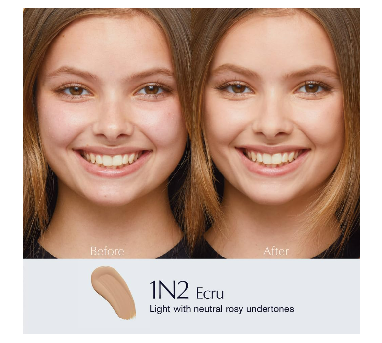 Estée Lauder Double Wear Sheer Longwear Makeup - 1N2, Ecru (Light With Neutral Rosy Undertones)