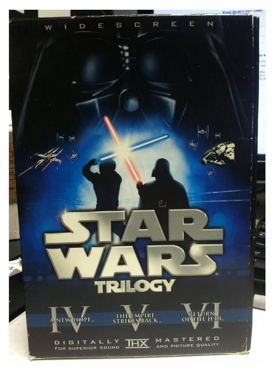 Star Wars Trilogy: A New Hope/The Empire Strikes Back/Return Of The Jedi [DVD]