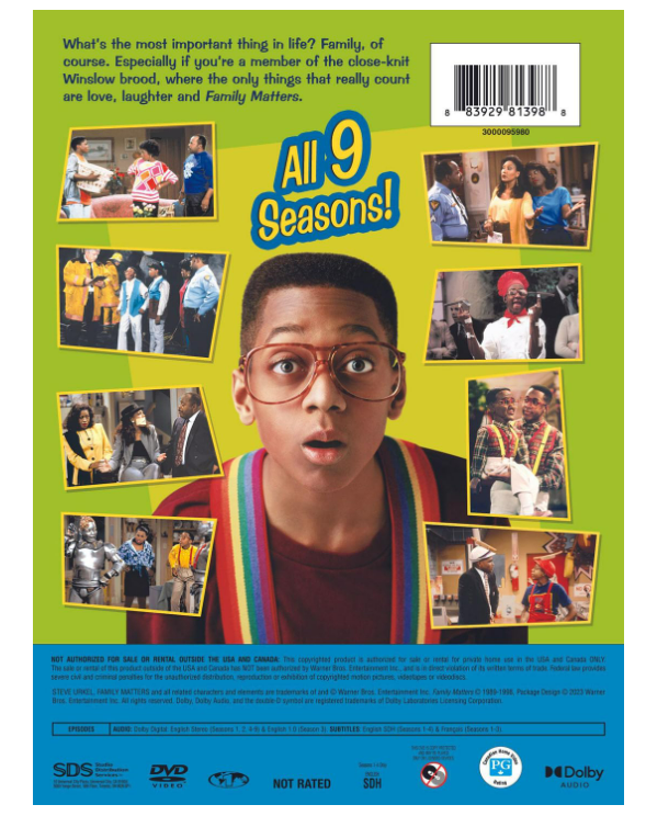 Family Matters: The Complete Series [DVD]