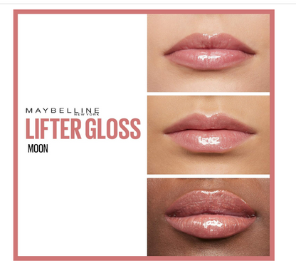 Maybelline New York Lifter Gloss With Hyaluronic Acid, 03 Moon