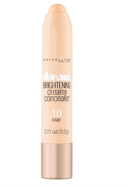 Maybelline New York Dream Brightening Creamy Concealer, Fair, 0.11 oz.   /    Maybelline Dream Brightening Concealer 10 Fair