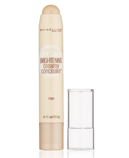 Maybelline New York Dream Brightening Creamy Concealer, Fair, 0.11 oz.   /    Maybelline Dream Brightening Concealer 10 Fair