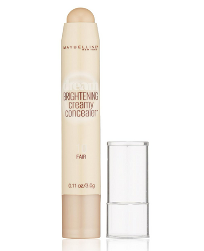 Maybelline New York Dream Brightening Creamy Concealer, Fair, 0.11 oz.   /    Maybelline Dream Brightening Concealer 10 Fair