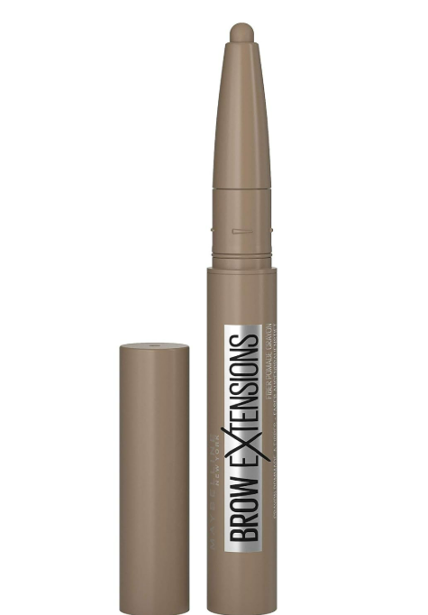 MAYBELLINE New York Brow Extensions Fiber Pomade Crayon Eyebrow Crayon - 01, Blonde