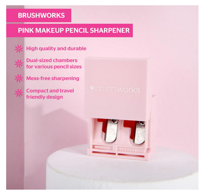 brush workd cosmetic pencil sharpener