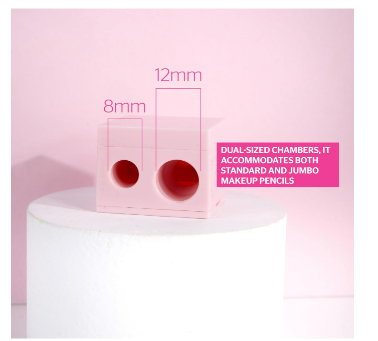 brush workd cosmetic pencil sharpener