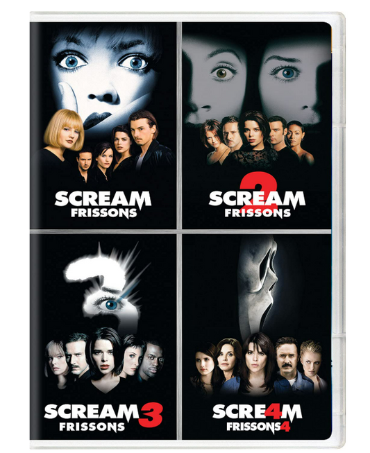 SCREAM: 4-Movie Collection [DVD]