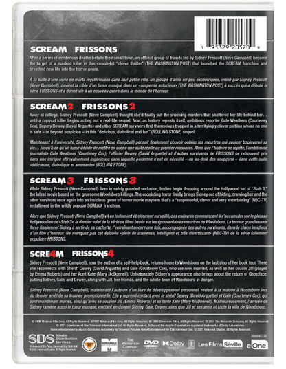 SCREAM: 4-Movie Collection [DVD]