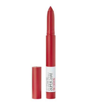 Maybelline Lipstick, Superstay Matte Ink Crayon Longlasting Red Lipstick with Precision Applicator 45 Hustle In Heels