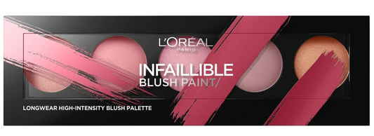 L’Oréal Paris Infaillible Blush Paint, Longwear High-Intensity Blush Palette - 2, Amber