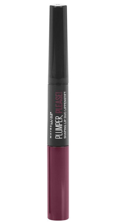 MAYBELLINE New York Plumper, Please! Shaping Lip Duo Lipstick - Stunner